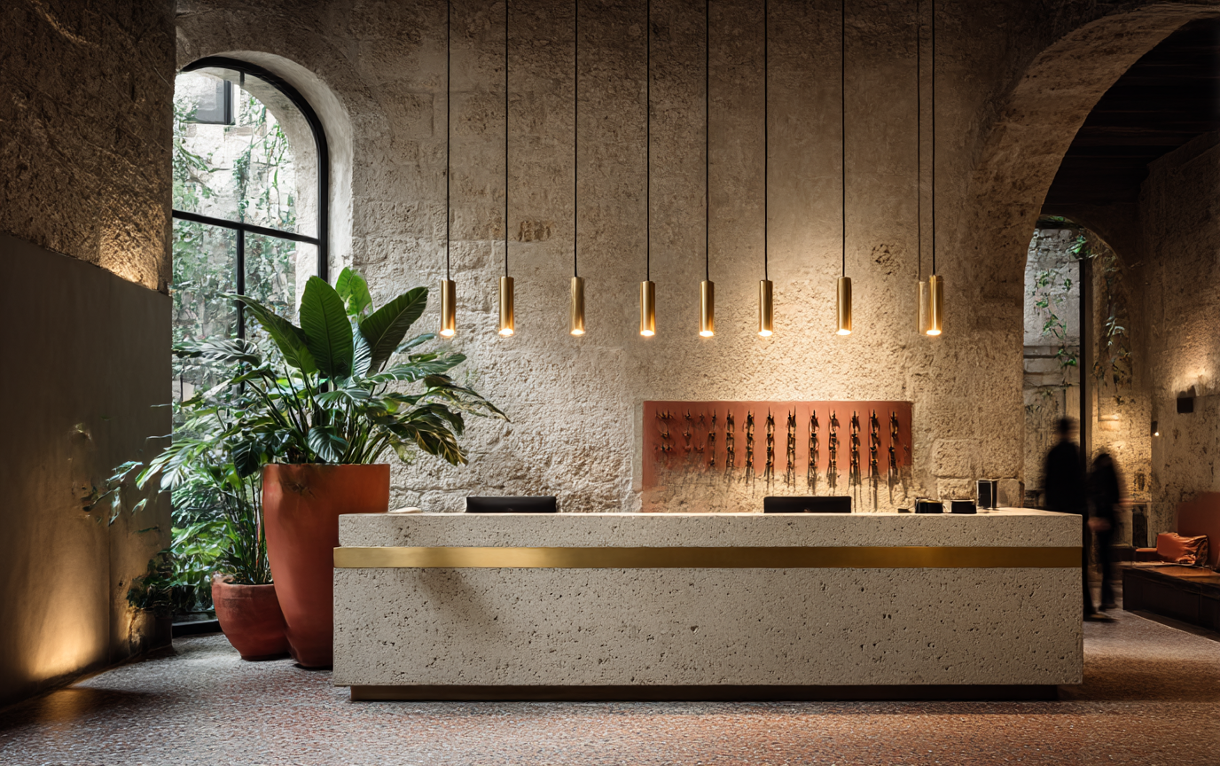 MANU Boutique Hotel lobby